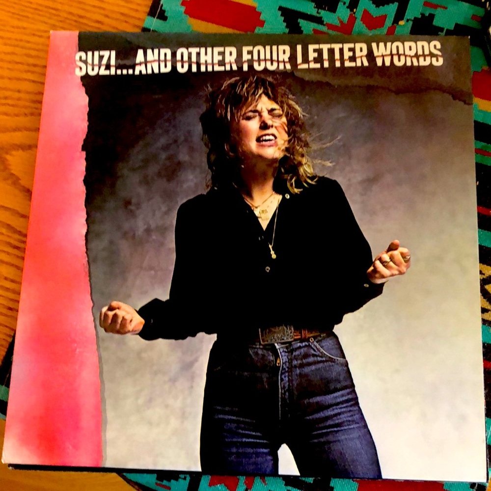 Susie Quatro 1984 lp Susie and other four letter words